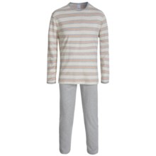 67%OFF メンズパジャマとNightshirts （男性用）コットンジャージー、ロングスリーブ - カリダ砂漠の島パジャマ Calida Desert Island Pajamas - Cotton Jersey Long Sleeve (For Men)画像